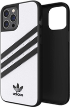 Панель Adidas OR Moulded Case для Apple iPhone 12 Pro Max Чорно-Білий (8718846083676) - зображення 1