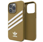 Панель Adidas OR Moulded PU для Apple iPhone 13 Pro Max Бежево-Золото (8718846097635) - зображення 1