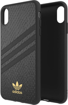 Панель Adidas OR Moulded PU SNAKE для Apple iPhone XS Max Чорний (8718846067331) - зображення 1