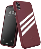 Панель Adidas OR Moulded PU Suede для Apple iPhone X/XS Бургундський (8718846064842) - зображення 1