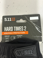 Тактические перчатки 5.11 Tactical Hard Times 2 Черный XL - изображение 5