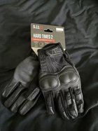 Тактические перчатки 5.11 Tactical Hard Times 2 Черный XL - изображение 7