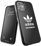 Etui plecki Adidas OR SnapCase Los Angeles do Apple iPhone 12 mini Black (8718846088077) - obraz 1