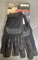Тактические перчатки HWI Tac-Tex Mechanic Touchscreen (цвет - Black) XL - изображение 5