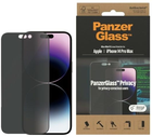 Захисне скло Panzer Glass Ultra-Wide Fit для Apple iPhone 14 Pro Max антибактеріальне (5711724127748)