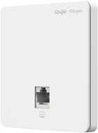 Точка доступу Ruijie Reyee RG-RAP1200(F) (AC1300, 1xFE, wall plate, MU-MIMO, PoE, Ruijie Cloud) PoE