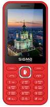Мобільний телефон Sigma mobile X-style 31 Power Type-C Dual Sim Red Червоний