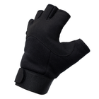Перчатки тактические MIL-TEC Army Fingerless Gloves Black L - изображение 4