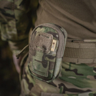 Підсумок тактичний утилітарний навісний M-Tac, вертикальна плечова сумка органайзер Elite Multicam - зображення 7