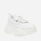 Sneakersy damskie na wysokiej platformie do kostki Steve Madden Recoupe Sneaker SM11002328-002 38 23.8 cm Białe (8720236914347) - obraz 2