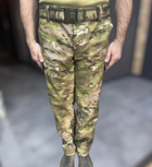 Штани зимові тактичні софтшелл флісові Accord, розмір XXL, Мультикам, утеплені штани для військових - зображення 1