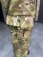 Штани зимові тактичні софтшелл флісові Accord, розмір XXL, Мультикам, утеплені штани для військових - зображення 2