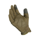Тактичні рукавиці повнопалі із захистом Olive L - изображение 2