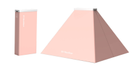 УВЦ стерилізатор кишеньковий для грошей та іншої дрібниці + купол, рожевий - зображення 1