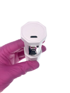 Портативний кишеньковий телескопічний стерилізатор UVС білий - зображення 4