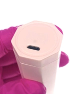 Портативний кишеньковий телескопічний стерилізатор UVС рожевий - зображення 6