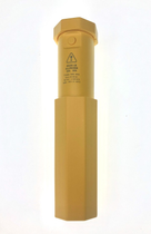 Портативний кишеньковий телескопічний стерилізатор UVС жовтий - зображення 2