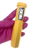 Портативний кишеньковий телескопічний стерилізатор UVС жовтий - зображення 3