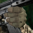 M-Tac перчатки A30 Olive, тактические перчатки зсу, военные перчатки, перчатки олива, мужские перчатки - изображение 10