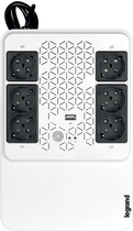 UPS Legrand Keor Multiplug 800VA (480W) White/Black (3414971227279) - obraz 1