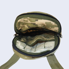 Тактический поясной подсумок - органайзер для смартфона и документов UMA пиксель ЗСУ мм 14 - изображение 5