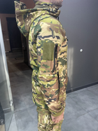 Куртка флисовая тактическая Squad Softshell Мультикам XL - изображение 3