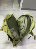 Військовий рюкзак 45 л., Олива, тканина - Кордура, тактичний рюкзак для військових, армійський рюкзак для солдатів - зображення 5