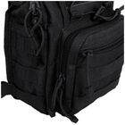 Рюкзак однолямочный MFH Shoulder Bag Black - изображение 13