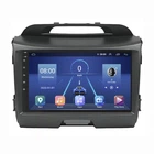 Штатная магнитола 9" Lesko для Kia Sportage III 2010-2014 6/128Gb 4G Wi-Fi GPS Top Киа