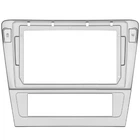 Переходная рамка 9" Lesko Volkswagen Passat B7 2001-2008 (7589)
