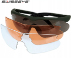 Очки баллистические Swiss Eye Raptor New (3 комплекта сменных линз + кейс) - изображение 1