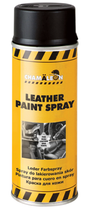 Краска аэрозольная для кожи Chamaleon Leather Paint матовая черная 400 мл