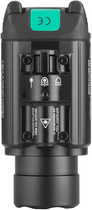 Збройний підствольний ліхтар Olight Baldr Pro Black із зеленим ЛЦВ - зображення 6