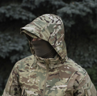 Куртка чоловіча Soft shell Мультикам М-Тас на флісі XL демісезонна захист від вологи з відштовхуванням бруду з вентиляційними блискавками під пахвами - зображення 7