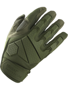 Рукавички тактичні Kombat uk Alpha Tactical Gloves L, оливковий - изображение 2