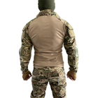 Тактический костюм 3 в 1, рубашка+ Брюки + наколенники и налокотники, размер М - изображение 6