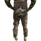 Тактичні штани з наколінниками мультикам розмір L - зображення 4
