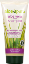 Шампунь для волосся Aloe Pura Aloe Vera Herbal Shampoo Normal Frequent Use 200 мл (5029354002664) - зображення 1