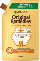Szampon do odżywiania Garnier Original Remedies Honey Treasures Shampoo 500 ml (3600542415910) - obraz 1
