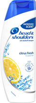 Szampon przeciwłupieżowy Head & Shoulders Anti-Caspa Shampoo Citrus Fresh 250 ml (5410076229468) - obraz 1