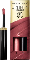 Błyszcząca szminka Max Factor Lipfinity Lip Colour 24 Hrs 108 Frivolous 4.2 g (86100016264) - obraz 1