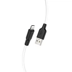 Кабель Hoco X21 Plus USB – Lightning 2.4 А 2 м чорний/білий