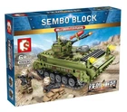 Конструктор танк на гусеницях Sembo Block 105530, 376 деталей, в коробці