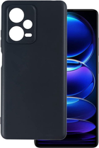 Etui plecki 3MK Matt Case do Xiaomi Redmi Note 12 Pro+ Black (5903108520287) - obraz 3