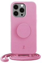 Etui plecki Just Elegance PopGrip do Apple iPhone 13 Pro Pastel pink (4062519301340) - obraz 1