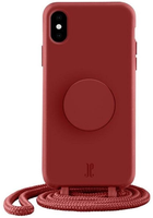 Панель Just Elegance PopGrip для Apple iPhone X/XS Чайна троянда (4062519300206)