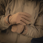Зимние тактические перчатки сенсорные M-Tac Soft Shell Coyote Размер S - изображение 4