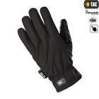 Тактические перчатки Soft Shell Thinsulate Black Размер XL (сенсорные, софтшелл, непромокаемые) - изображение 8