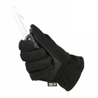 Флисовые тактические перчатки c утеплителем M-Tac Fleece Thinsulate Black Размер L (23-25 см) (Touch Screen сенсорные) - изображение 4