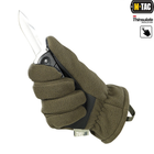 Флісові тактичні рукавички з утеплювачем M-Tac Fleece Thinsulate Olive Розмір XL (25-28 см) (Touch Screen сенсорні) - зображення 6